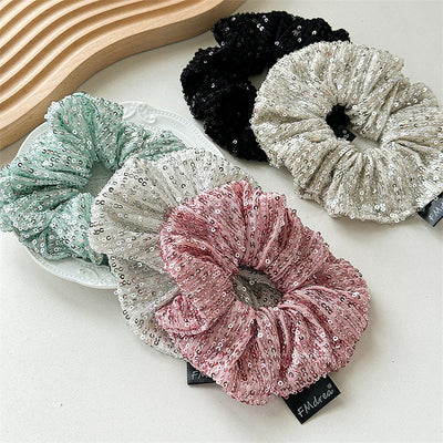 Women's Sweet Geometric Sequin Hair Tie