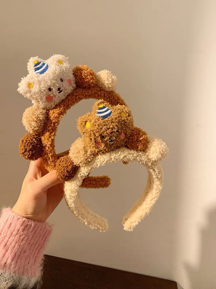 Women's Cute Sweet Bear Hair Band