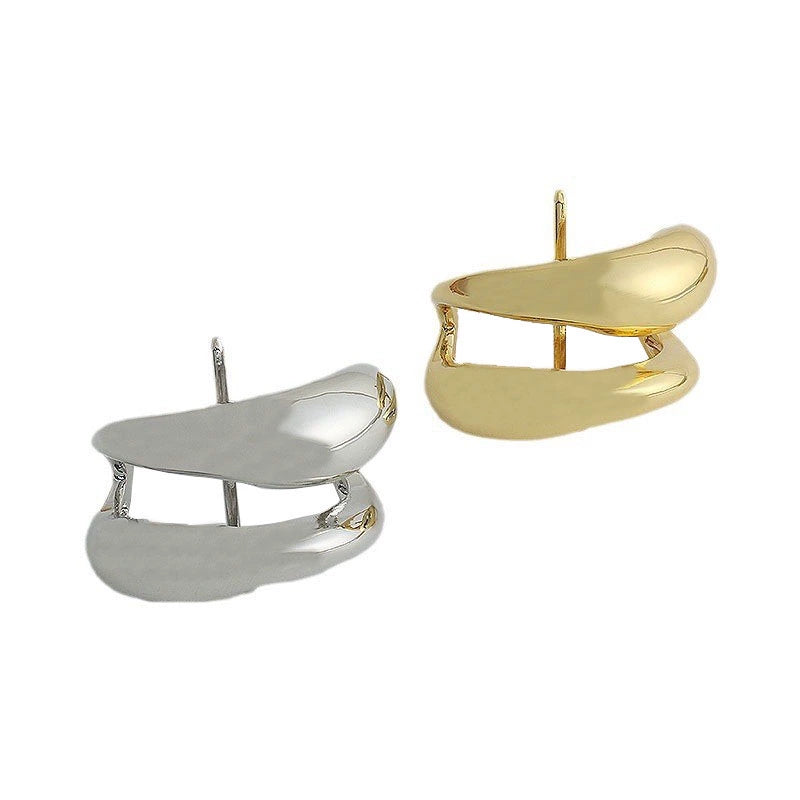 Women's Simple Style Classic Style Solid Color Alloy Polishing Hair Clip