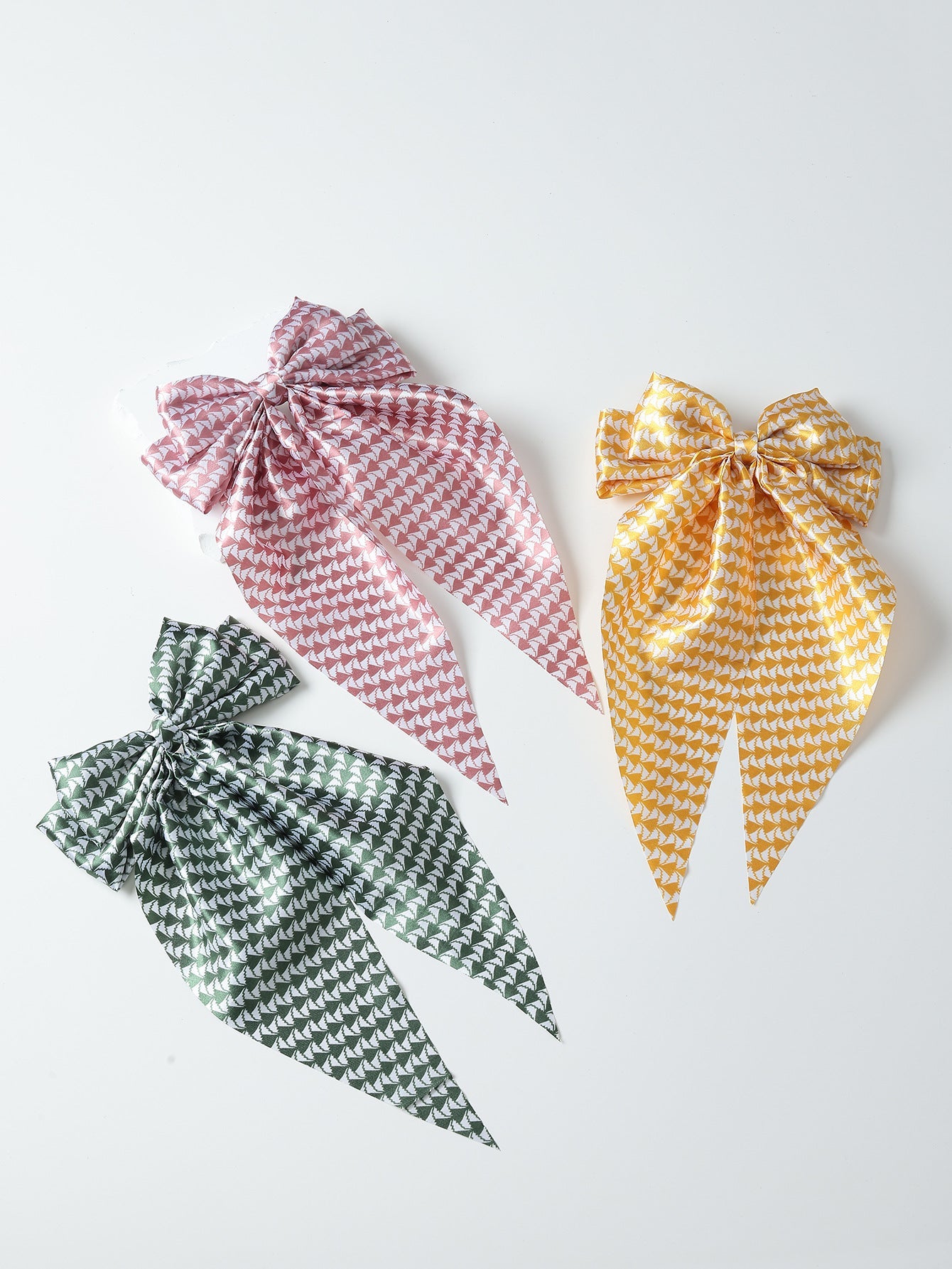 Women's Elegant Streetwear Bow Knot Cloth Hair Clip