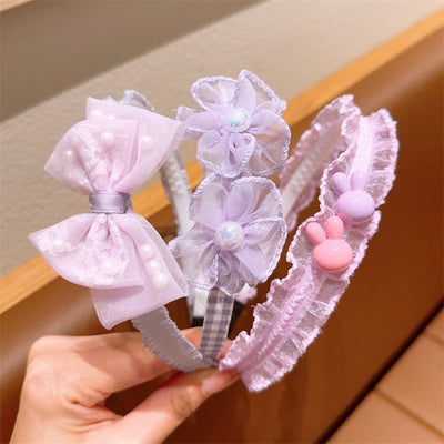 kid's cute cartoon fruit cloth hair band