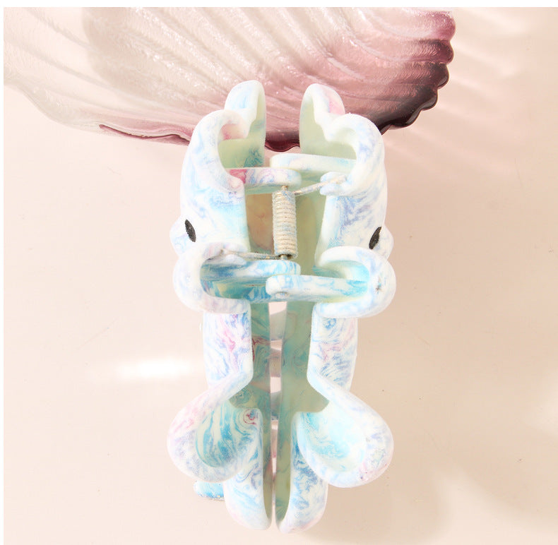 Women's Simple Style Classic Style Bear Plastic Resin Inlay Zircon Hair Clip