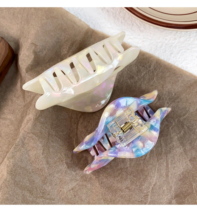 Women's Simple Style Classic Style Color Block Acetic acid sheets Hair Claws