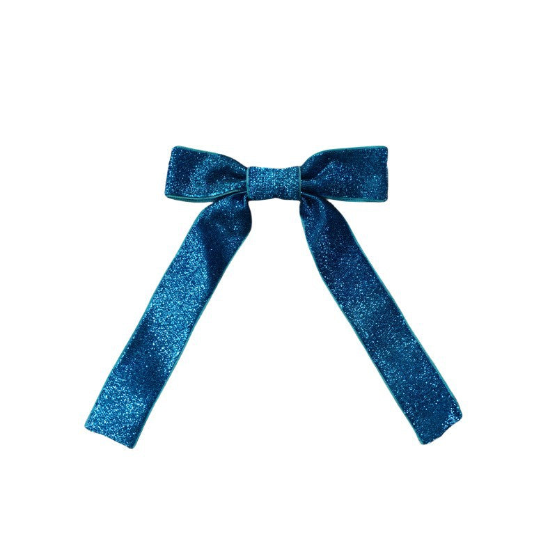 Women's Elegant Solid Color Cloth Handmade Hair Clip