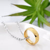Jewelry Streetwear Letter 304 Stainless Steel Plating Pendant Necklace