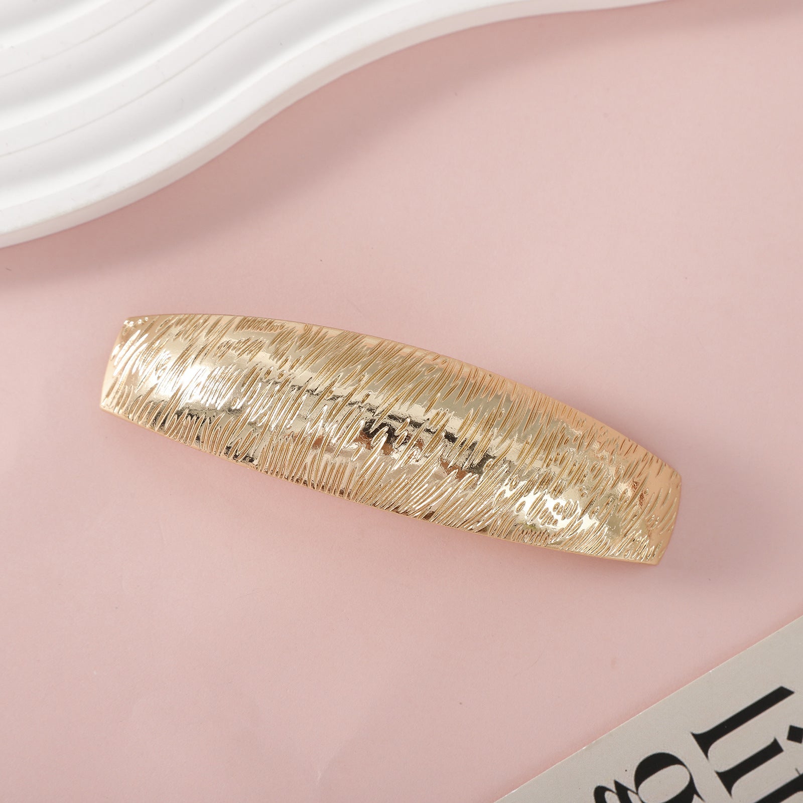 Women's Simple Style Geometric Bow Knot Alloy Plating Hair Clip