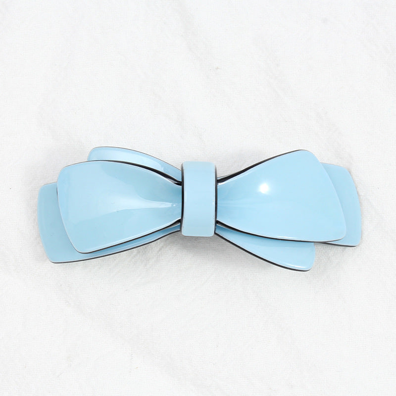 Women's Princess Sweet Bow Knot Arylic Hair Clip