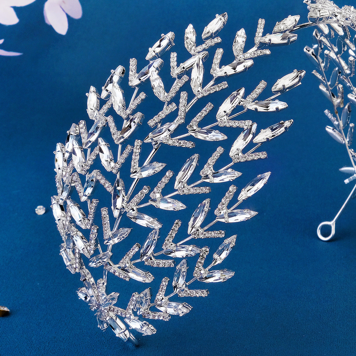 Women's Exaggerated Shiny Geometric Rhinestone Inlay Rhinestones Hair Band