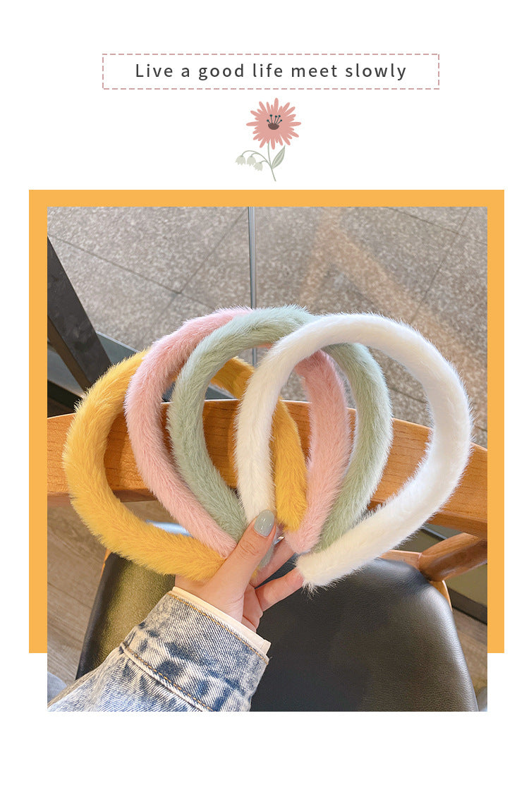 women's fashion c shape cloth handmade hair band