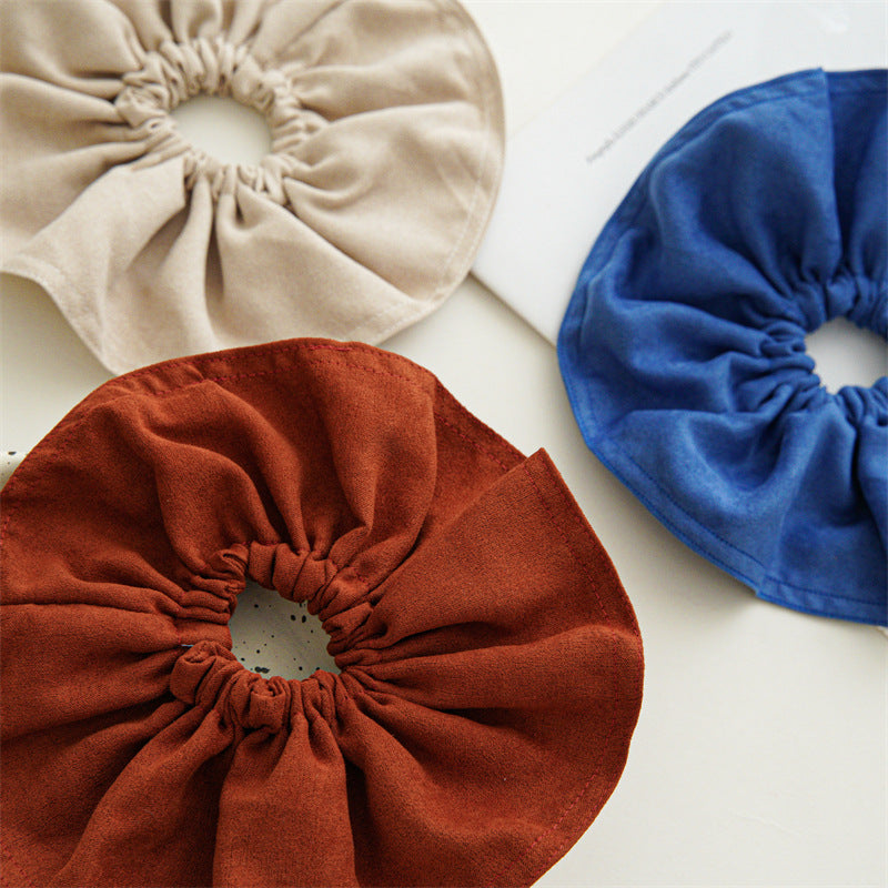 Women's Simple Style Classic Style Solid Color Cloth Handmade Hair Tie