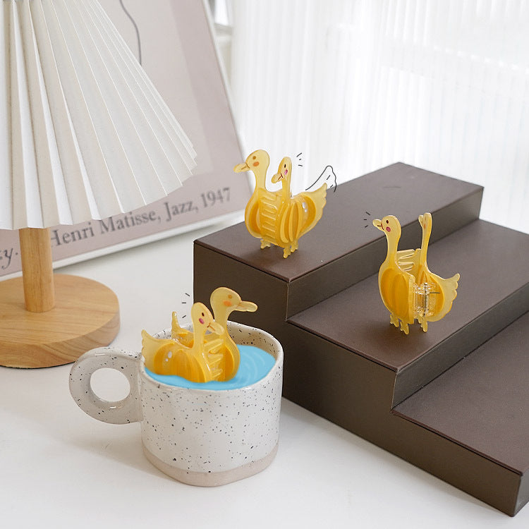 Urrykid Original Design Pumpkin Duck Cartoon Acetic Acid Grip Japanese and Korean  Cute Hairpin Hairpin Hair Ornaments