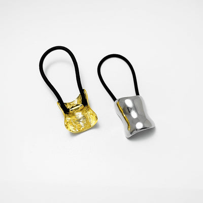 Women's Lady Geometric Alloy Plating Hair Tie