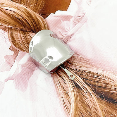 Women's Simple Style Geometric Alloy Plating hair buckle