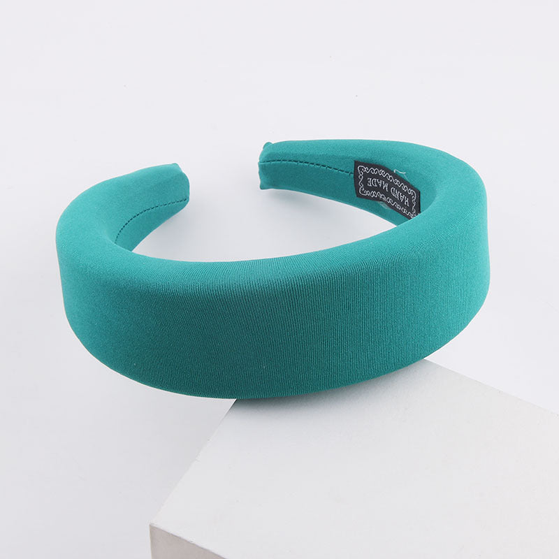 fashion multicolor milk silk sponge headband