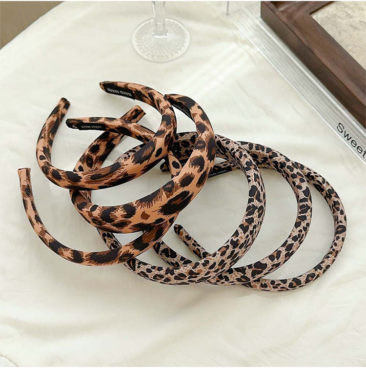 Sweet Streetwear Women's Leopard Cloth Hair Band