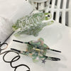 Women's Elegant Retro Teapot Acetic acid sheets Hair Claws