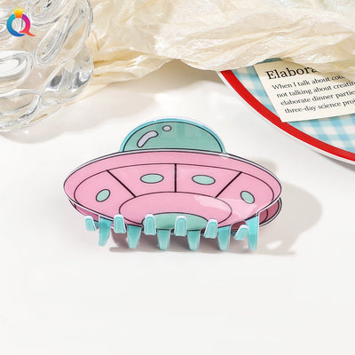 Women's Cute Cartoon Arylic Hair Claws