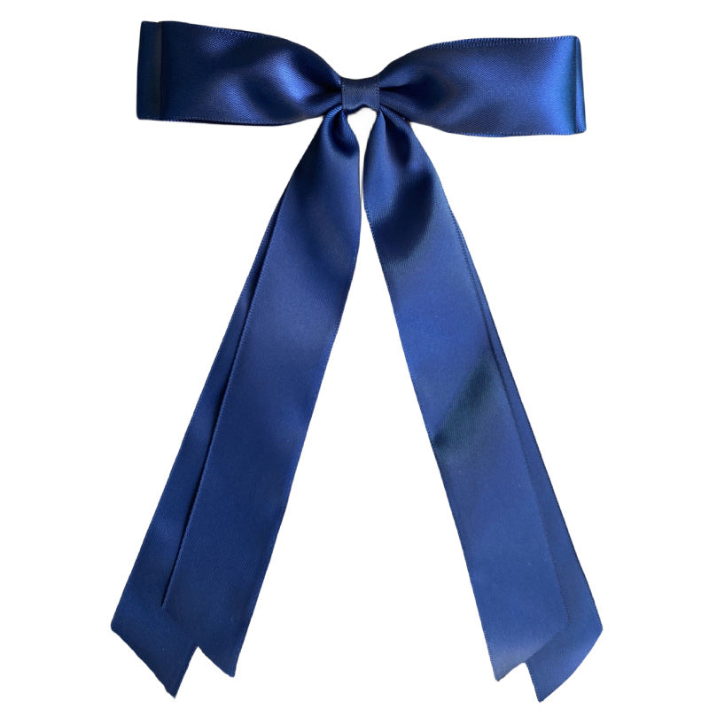 Kid'S Simple Style Bow Knot Polyester Hair Clip