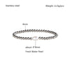 Simple Style Commute Geometric 303 Stainless Steel Bracelets In Bulk