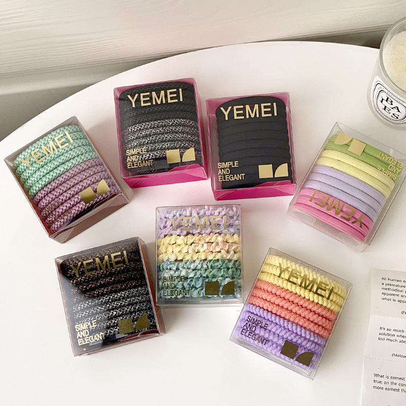 Women's Casual Simple Style Streetwear Multicolor Nylon Hair Tie