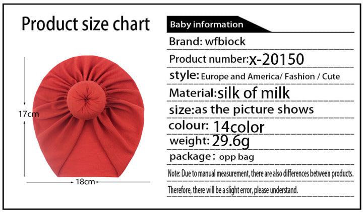 fashion solid color pom poms baby clothes