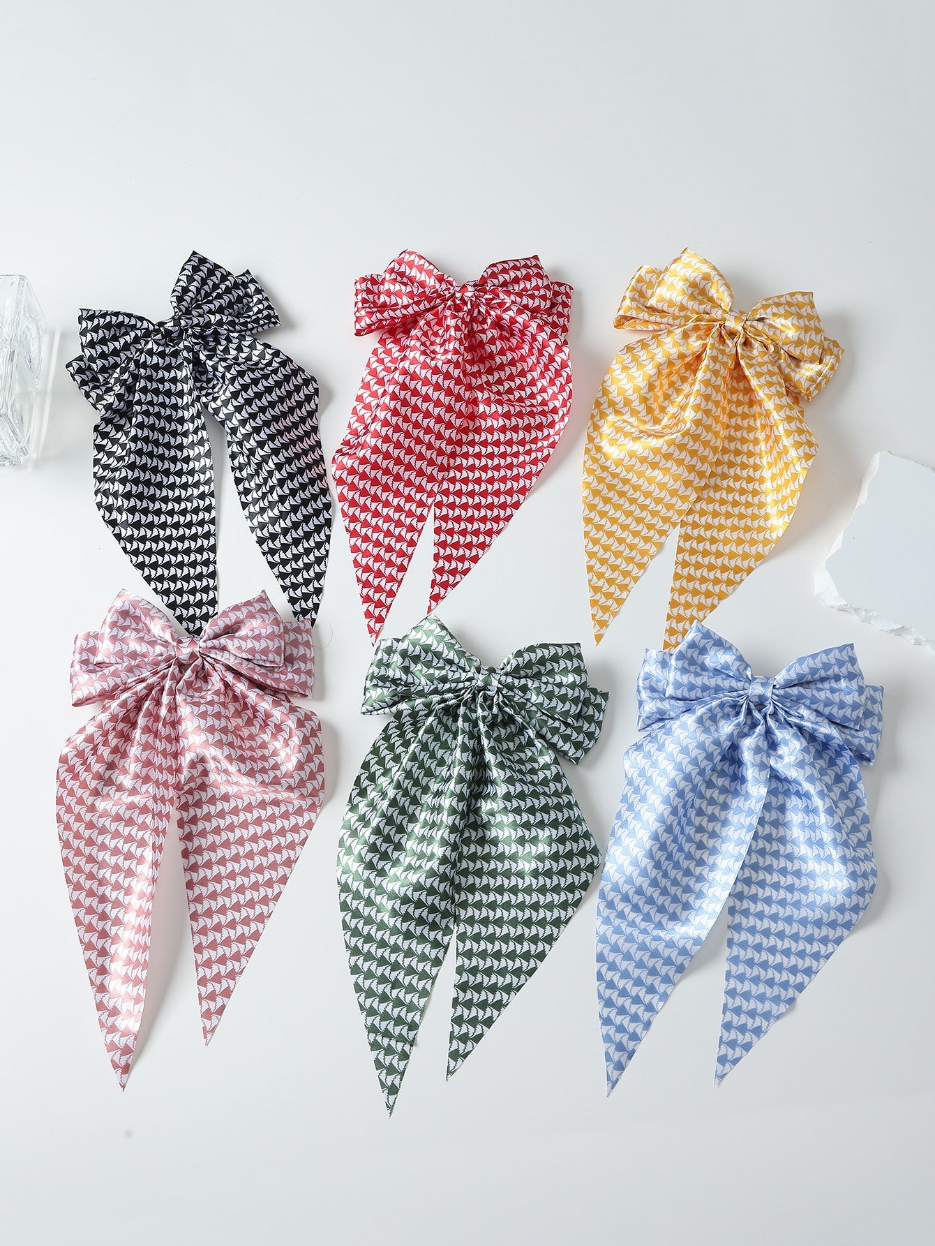 Women's Elegant Streetwear Bow Knot Cloth Hair Clip