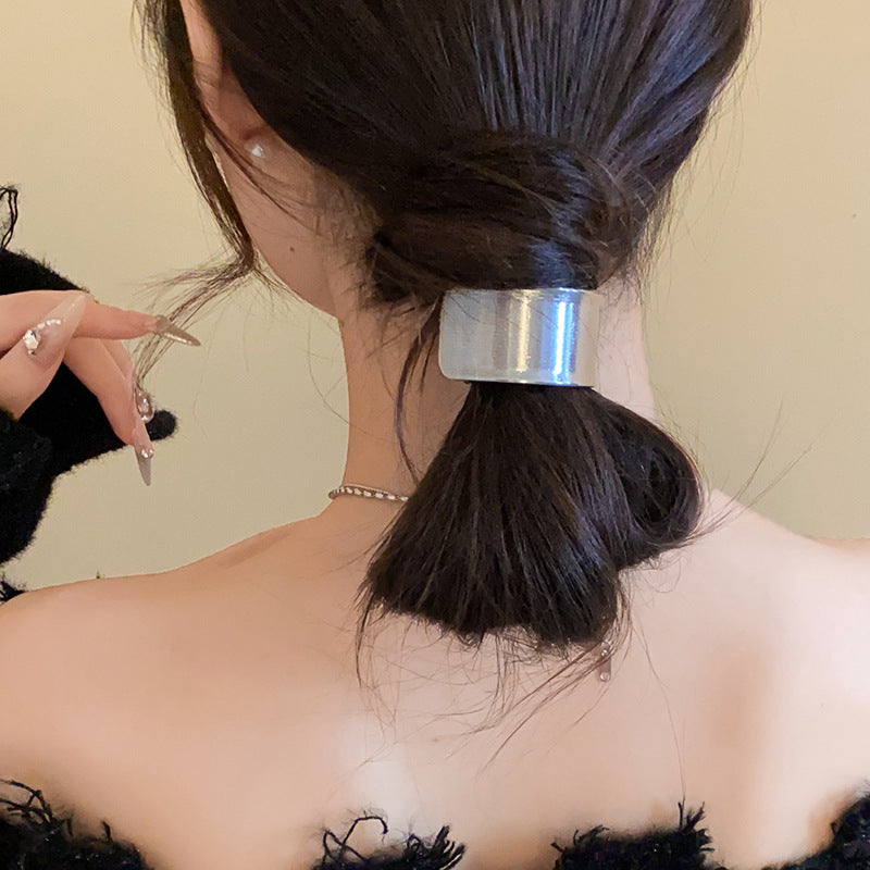 Women's IG Style Simple Style Solid Color Alloy Hair Tie