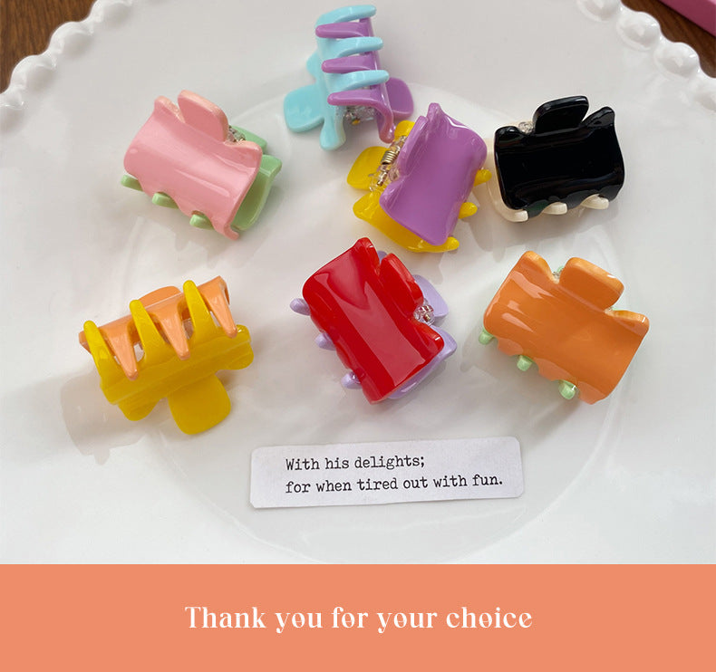 Women's IG Style Sweet Bow Knot Arylic Hair Claws