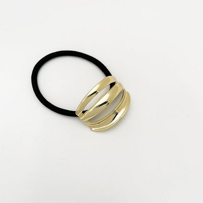 Women's Simple Style Geometric Alloy Plating Hair Tie