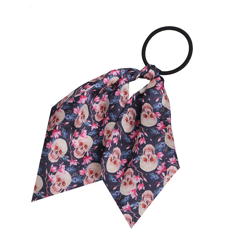 Halloween Exaggerated Women's Pumpkin Ghost Hair Tie