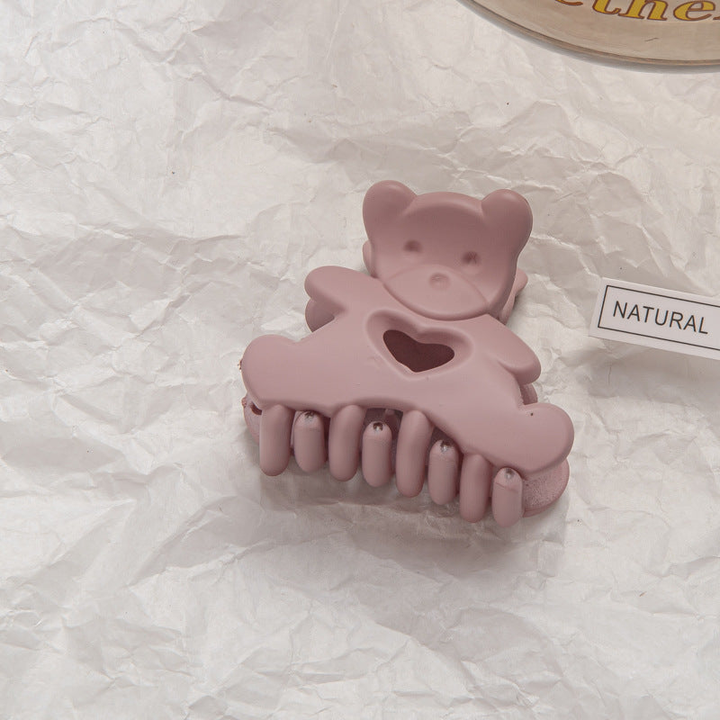 cartoon style cute bear plastic hair claws