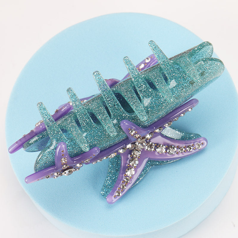 Women's Simple Style Classic Style Color Block Arylic Hair Claws