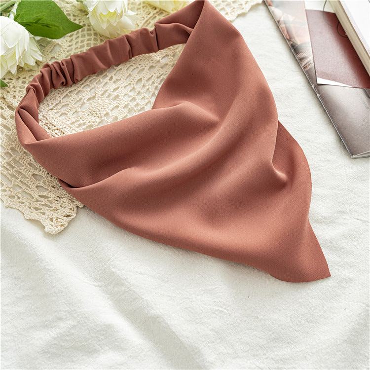 simple style geometric cloth hair band 1 piece