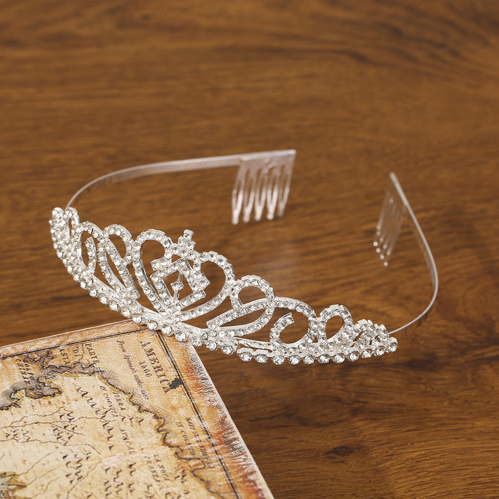 Women's Elegant Lady Streetwear Crown Alloy Plating Inlay Rhinestones Crown