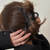 Women's Simple Style Bow Knot Arylic Hollow Out Hair Claws