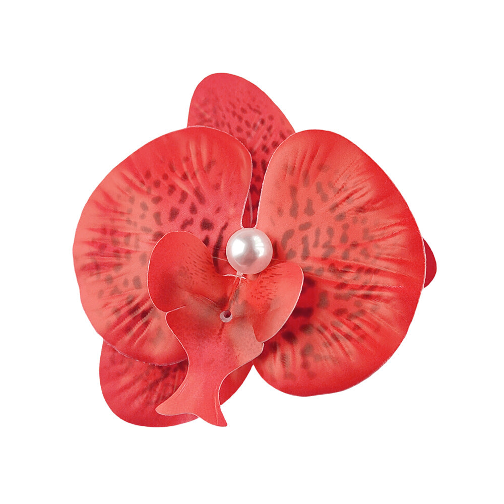 Women's Elegant Streetwear Floral Plastic Resin Hair Clip