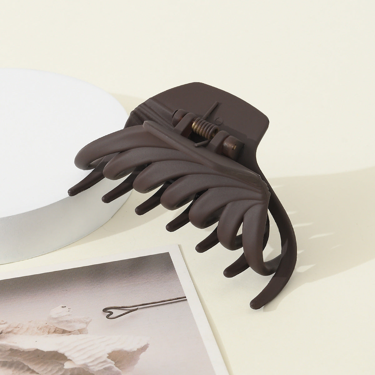 women's simple style geometric plastic stoving varnish hair claws