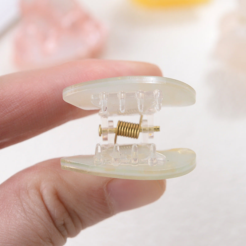 Women's Sweet Heart Shape Acetic acid sheets Hair Claws