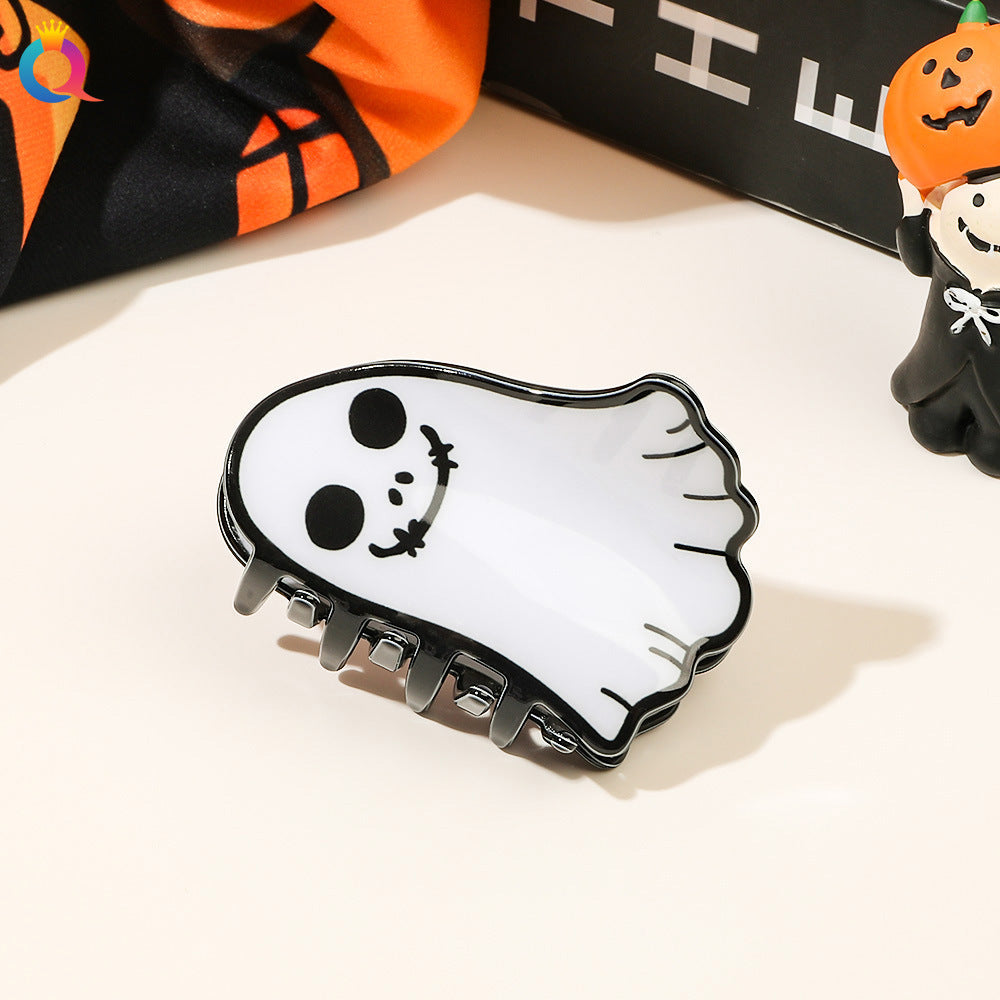 Women's Cute ghost Arylic Hair Claws