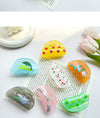 simple style fruit arylic handmade hair claws