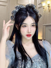 Women's Sweet Simple Style Bow Knot Gauze Hair Clip