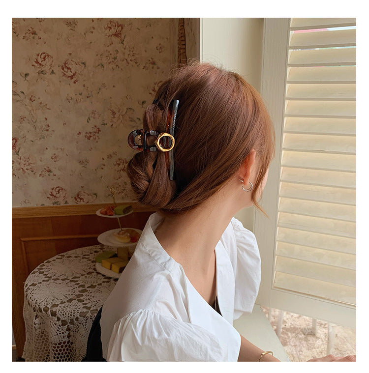 Women's IG Style Korean Style Geometric Plastic Hair Claws