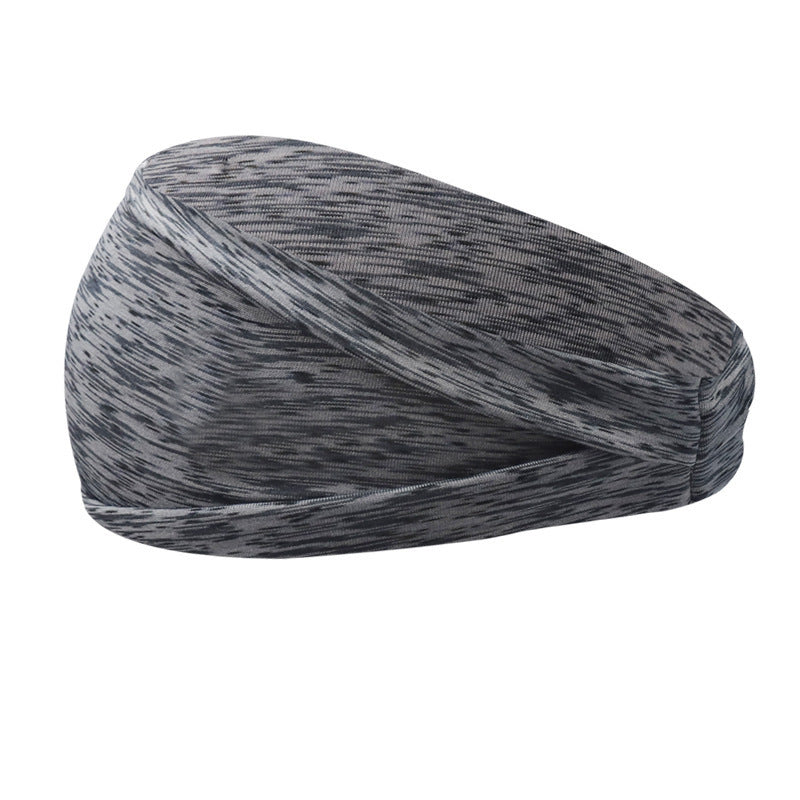 Unisex Hip-Hop Retro U Shape Plaid Imitation Cotton Hair Band