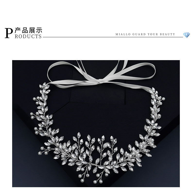 fashion handmade rhinestone headband