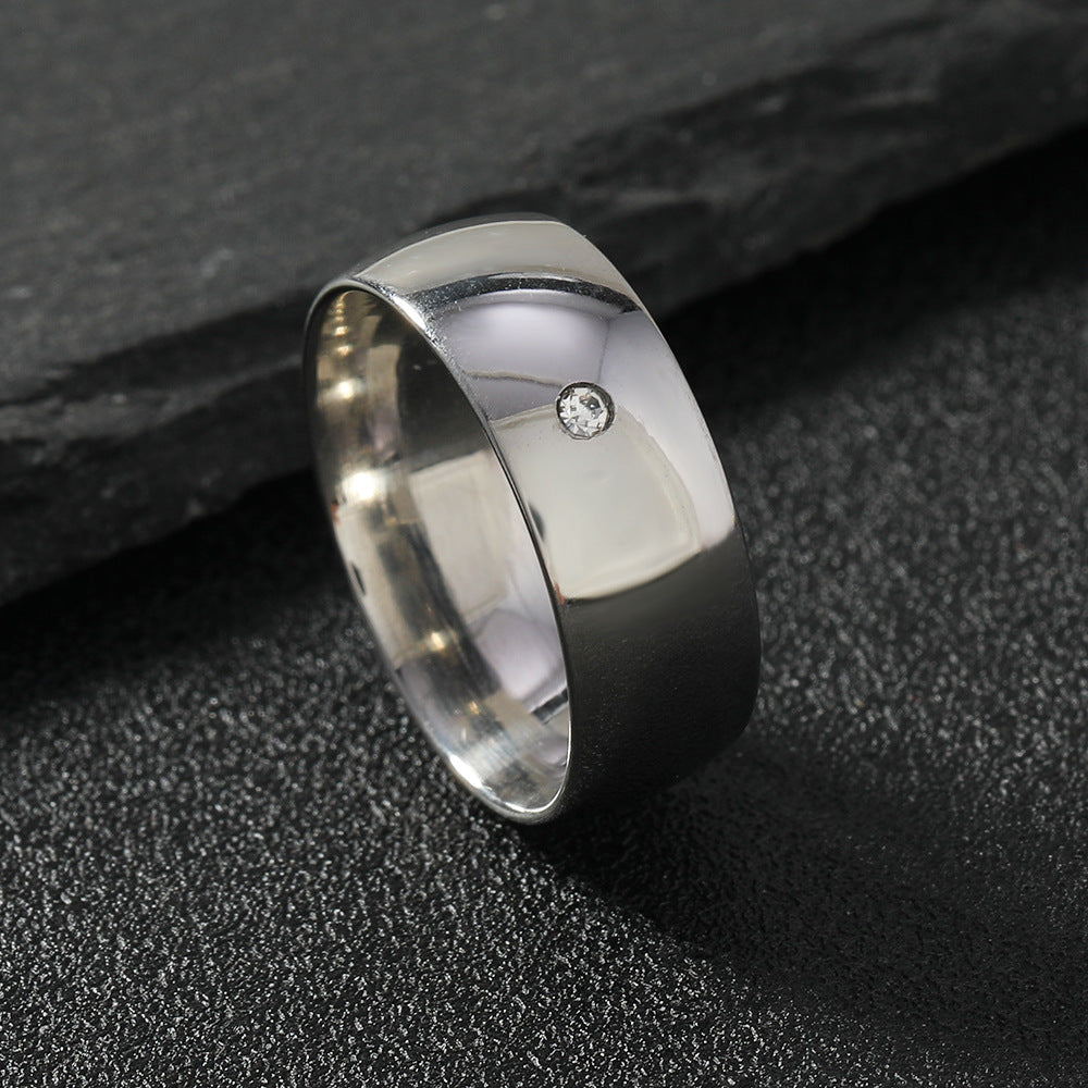 Jewelry Simple Style Classic Style Geometric 201 Stainless Steel Rings