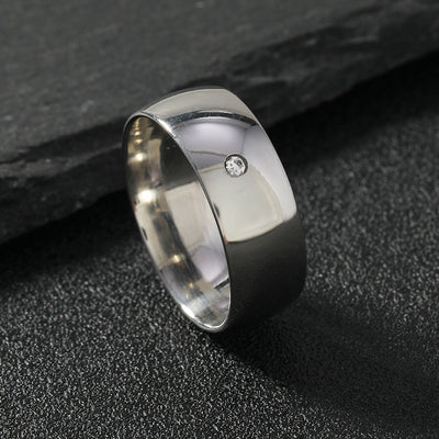 Jewelry Simple Style Classic Style Geometric 201 Stainless Steel Rings
