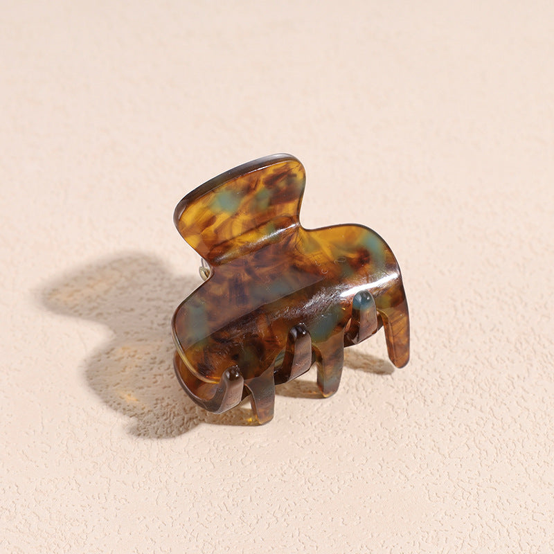 fashion marble acetic acid sheets handmade hair claws 1 piece