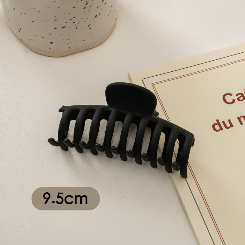 simple style solid color plastic hair claws 1 piece