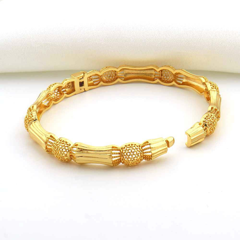 Copper Plating 18K Gold Ladies' Bracelet Temperament Entry Lux Hollow Small Waist Dubai Bridal Wedding Jewelry