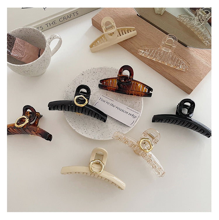 Women's IG Style Korean Style Geometric Plastic Hair Claws